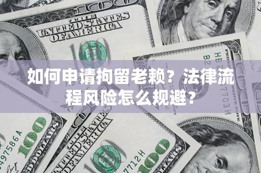 北京如何申请拘留老赖？法律流程风险怎么规避？