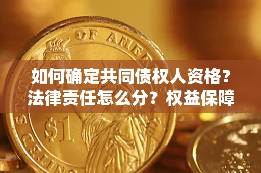 北京如何确定共同债权人资格？法律责任怎么分？权益保障技巧揭秘！