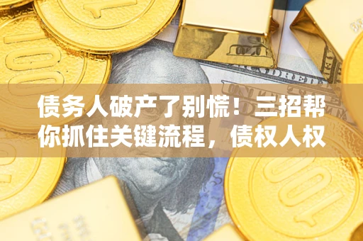 北京债务人破产了别慌！三招帮你抓住关键流程，债权人权益不再缩水