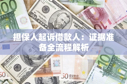北京担保人起诉借款人：证据准备全流程解析